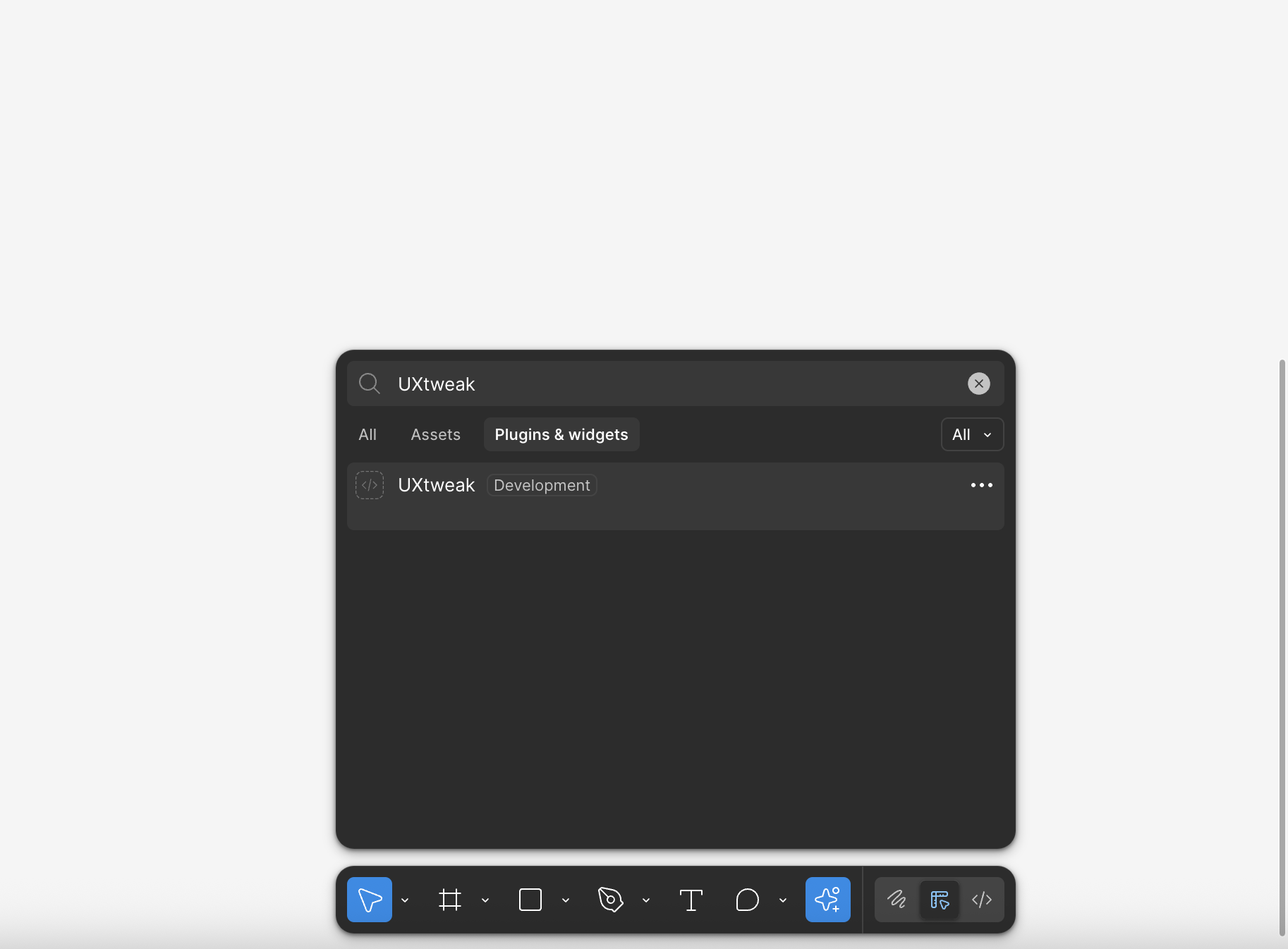 Opening Figma Plugin